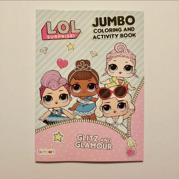 LOL SURPRISE DOLLS COLORING & ACTIVITY BOOK - Picture 1 of 7
